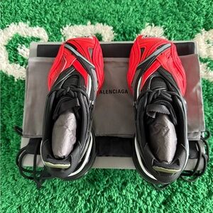 Balenciaga Tyrex Black Red Women's Sneaker